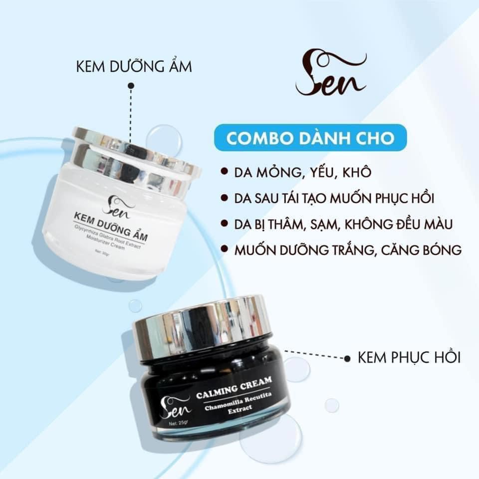 combo dành cho da khô, mỏng, yếu