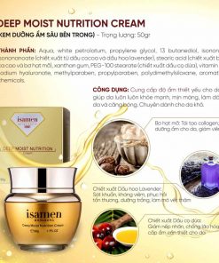 Shop unni phân phối kem dưỡng ẩm bên trong isamen
