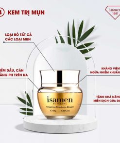 shop unni phân phối kem trị mụn kháng viêm isamen