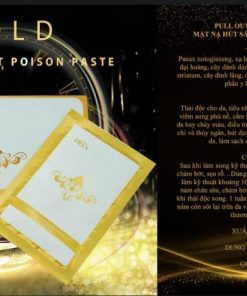 Shop unni bán lẻ mặt nạ hút sắc tố iris gold