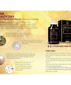 Shop unni phân phối viên uốn trắng da mờ nám jena