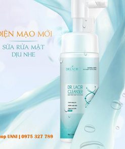 shop unni bán lẻ Sữa rửa mặt dịu nhẹ dr.lacir