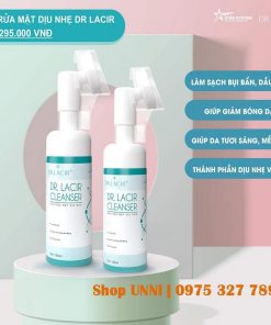 shop unni bán lẻ Sữa rửa mặt dịu nhẹ dr.lacir