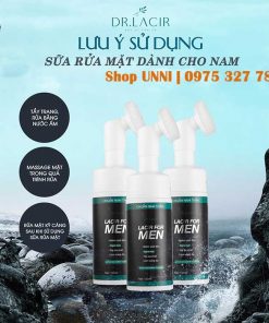 Shop unni bán lẻ Sữa rửa mặt Lacir For Men