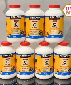 shop unni bán lẻ Viên uống Vitamin C 500mg Kirkland Singnature