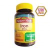 Shop unni bán lẻ viên uốn bổ máu nature made iron 65mg