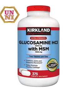Shop UNNI bán lẻ Viên uống Kirkland Glucosamine HCL 1500mg