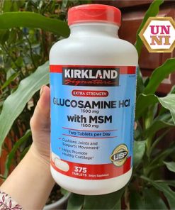 Shop UNNI bán lẻ Viên uống Kirkland Glucosamine HCL 1500mg