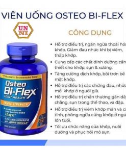 shop unni bán lẻ Viên uống hỗ trợ xương Khớp Osteo Bi-Flex Triple Strength