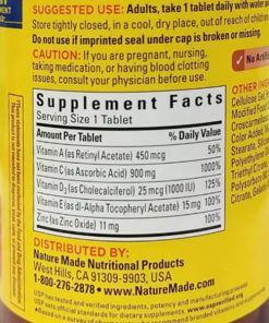 Shop unni bán lẻ Viên uống tăng cường miễn dịch Super C With D3 & Zinc