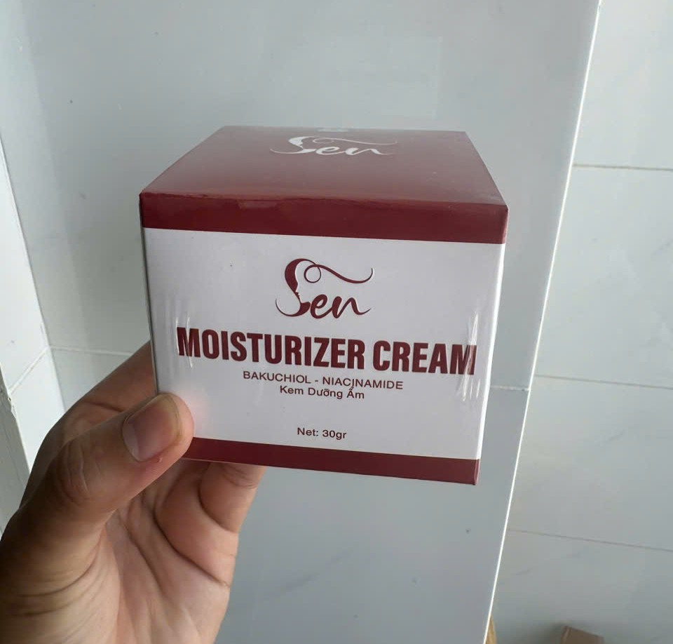 Kem dưỡng ẩm bakuchiol mỹ phẩm sen