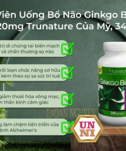 Viên uốn bổ nảo ginkgo bilabo 120mg