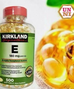 Viên uống đẹp da Kirkland signature Vitamin E 400IU